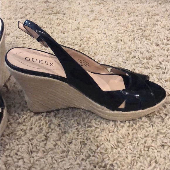 Guess black wedges - Picture 4 of 6